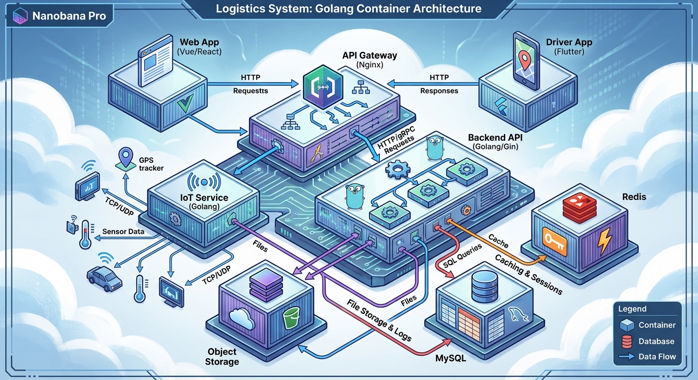 Container Architecture Diagram